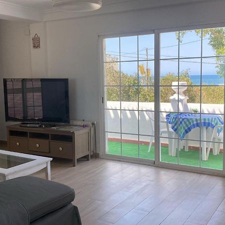 Chalet Denia Playa Primera Linea Exteriör bild