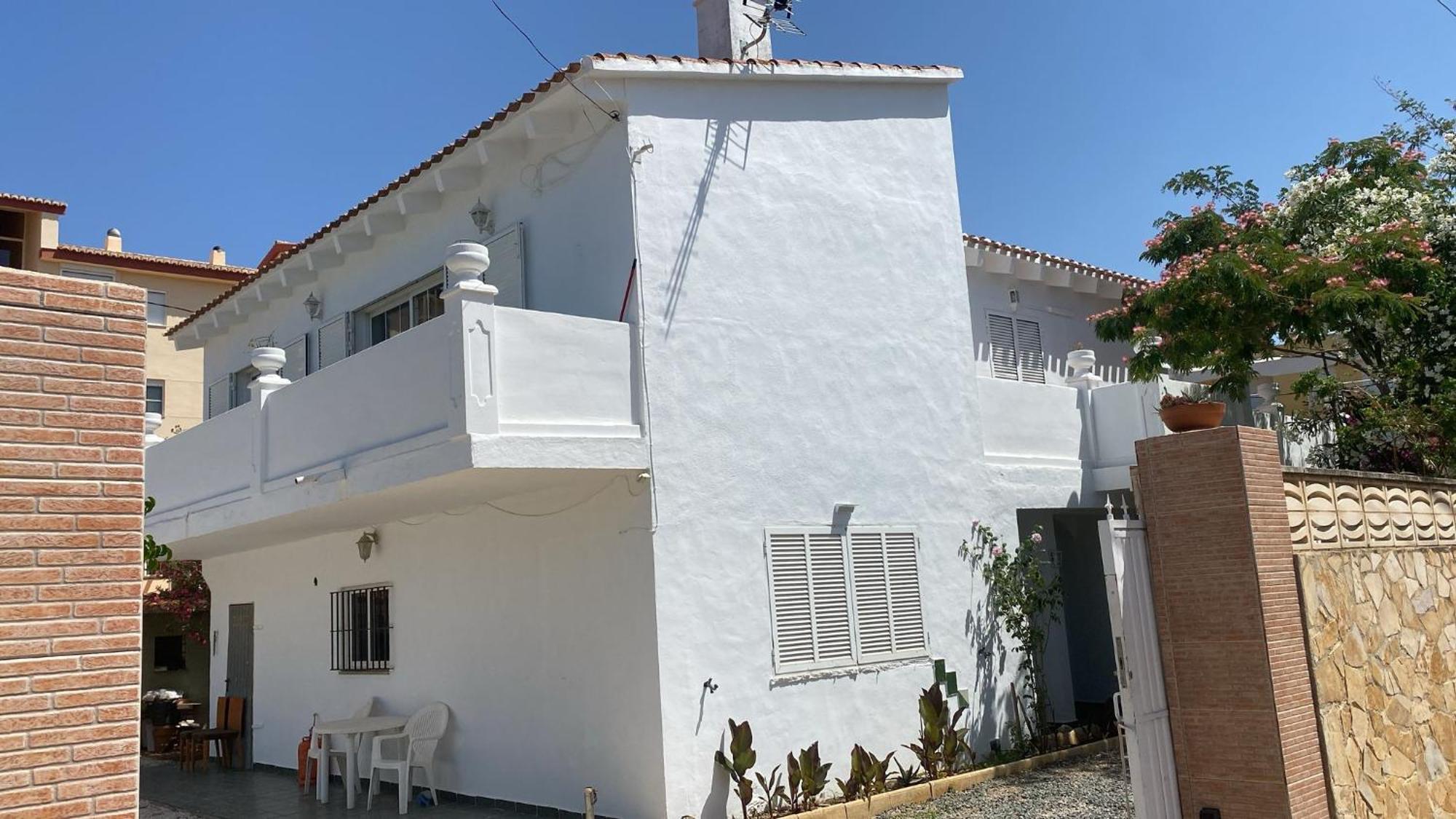 Chalet Denia Playa Primera Linea Exteriör bild