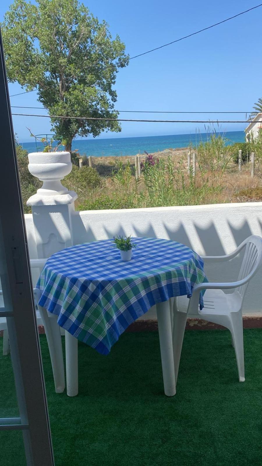 Chalet Denia Playa Primera Linea Exteriör bild