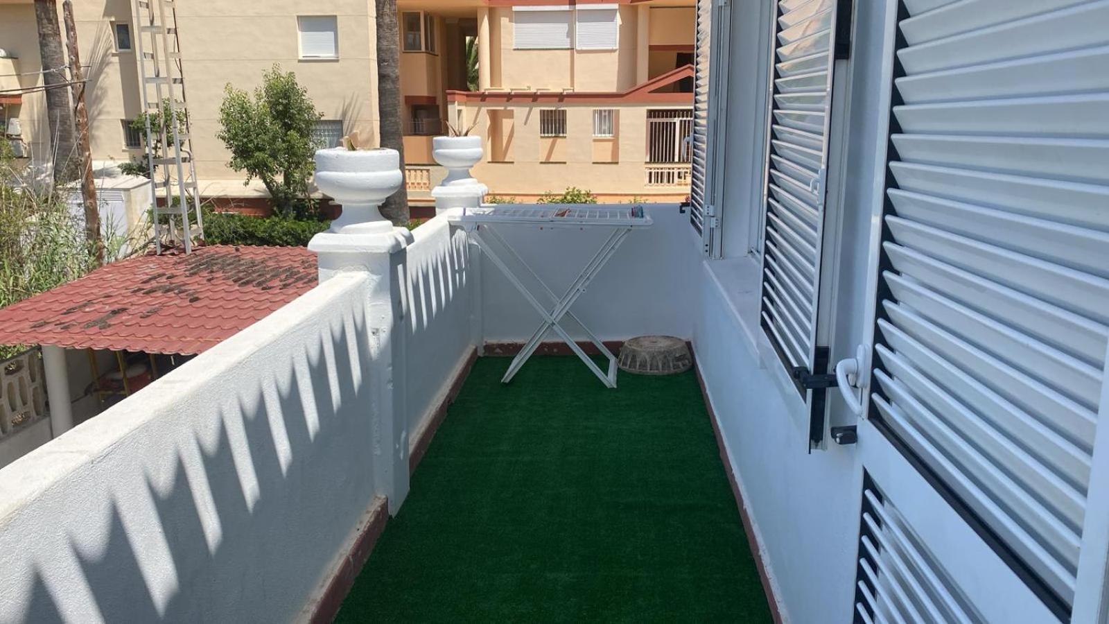 Chalet Denia Playa Primera Linea Exteriör bild